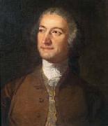 Richard Wilson Portrait of Francesco Zuccarelli (1702-1788), Italian painter oil painting on canvas